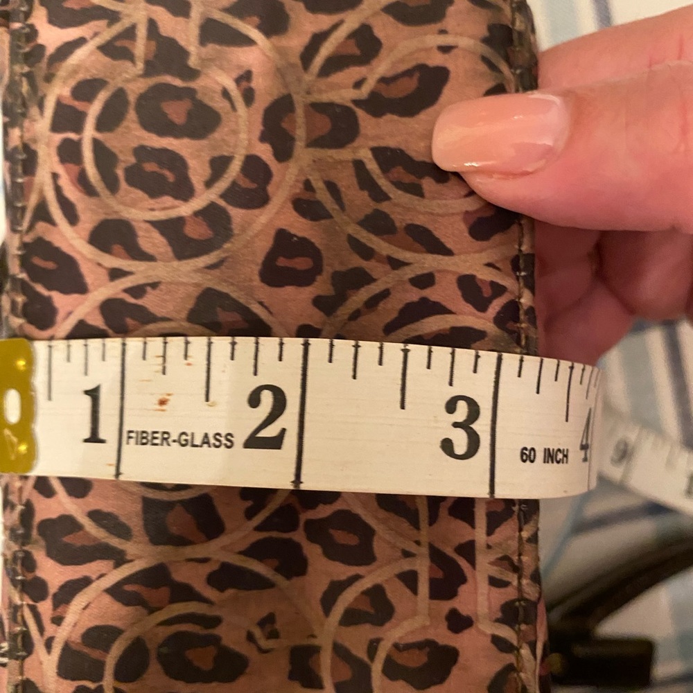 Vintage Coach Leopard Print Bag - Picture 6 of 8